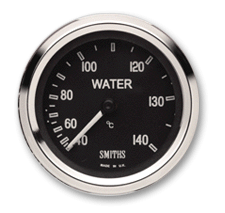 Tachometer-Replica Smiths-52mm-Kit-Oil Temp-Fuel-Amp-Gauge-Speedometer kmph 